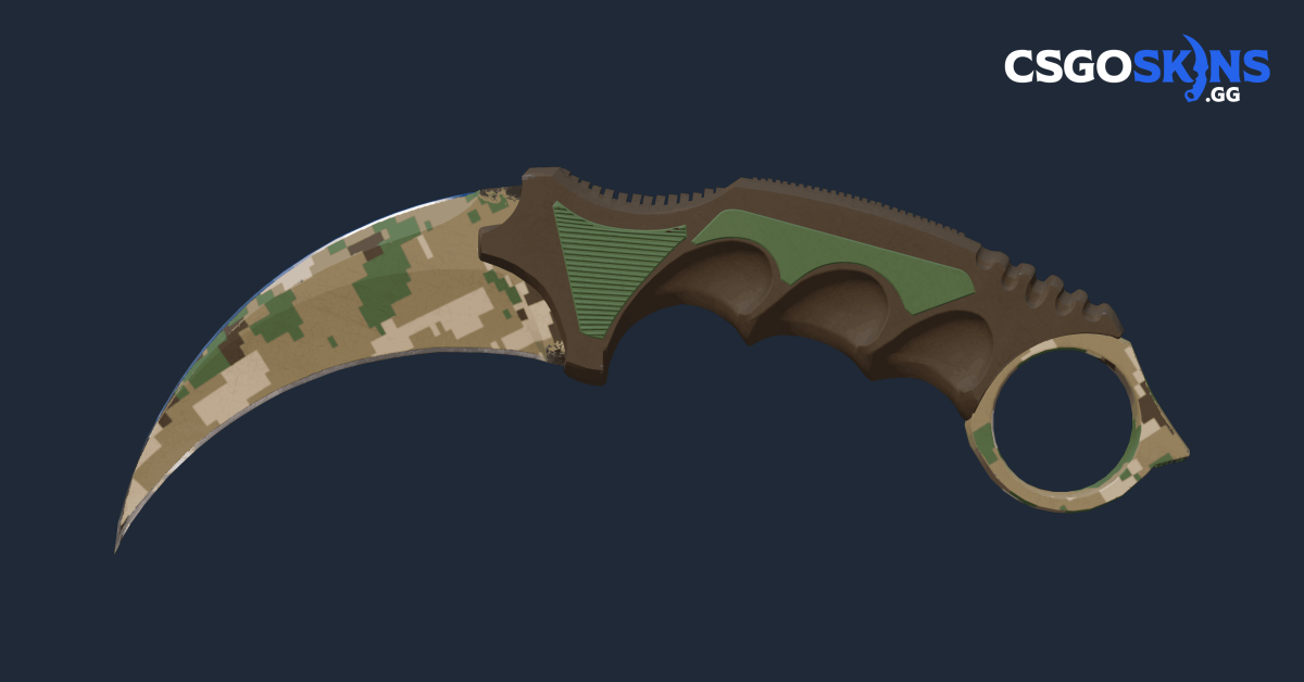 Karambit | Forest DDPAT - CSGOSKINS.GG