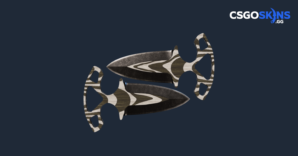 Shadow Daggers | Black Laminate - CSGOSKINS.GG