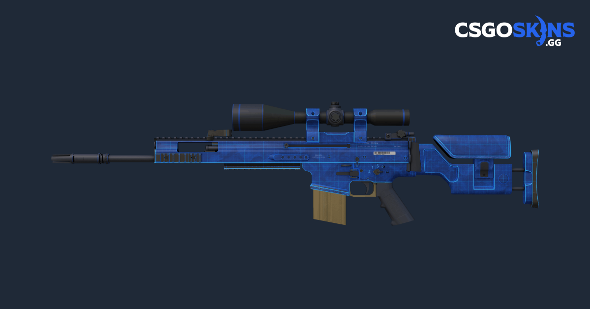 SCAR-20 | Blueprint - CSGOSKINS.GG