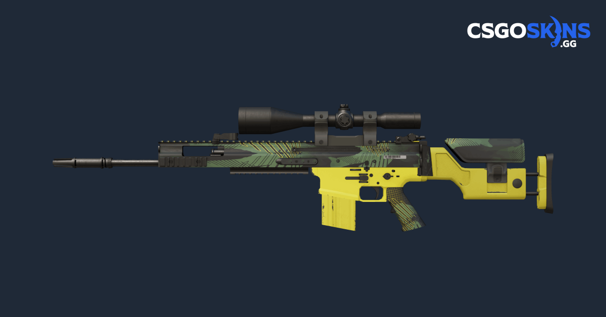 SCAR-20 | Jungle Slipstream - CSGOSKINS.GG