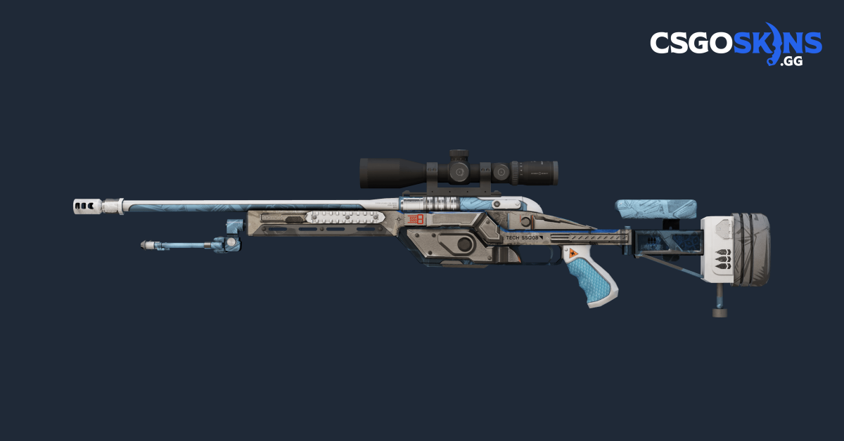 SSG 08 | Ghost Crusader - CSGOSKINS.GG