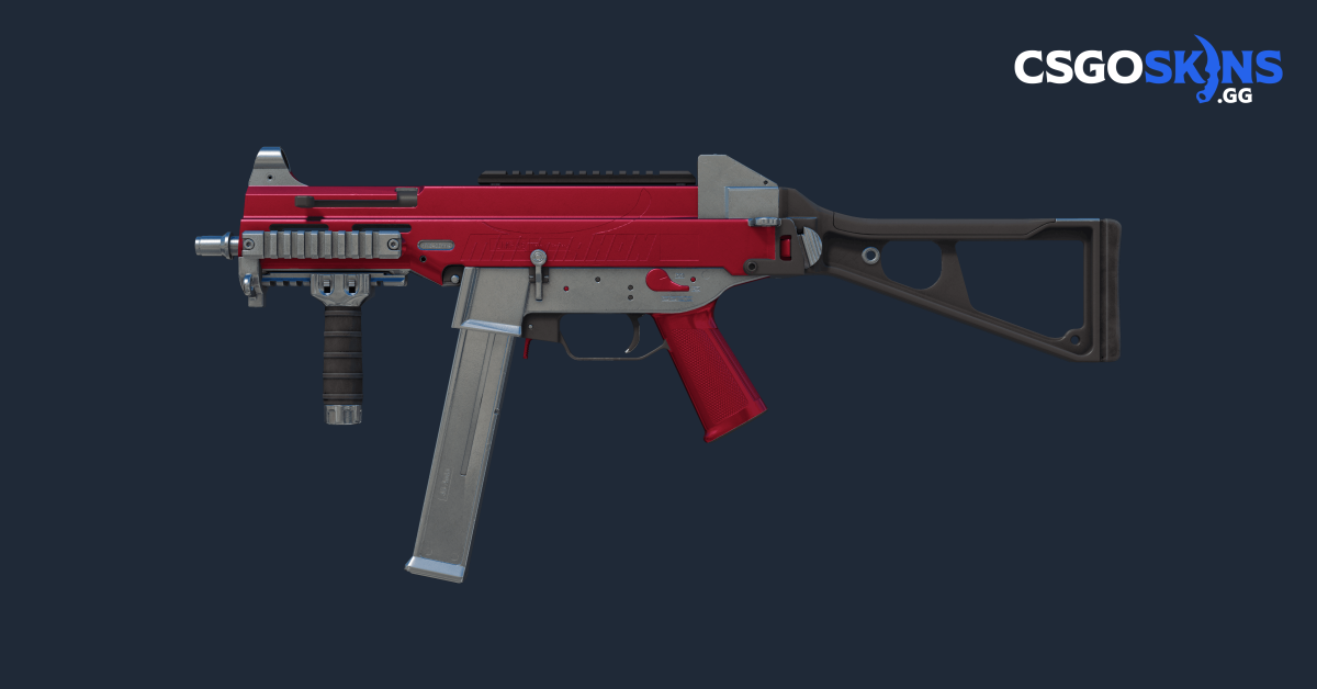 UMP45 Crimson Foil CSGOSKINS.GG