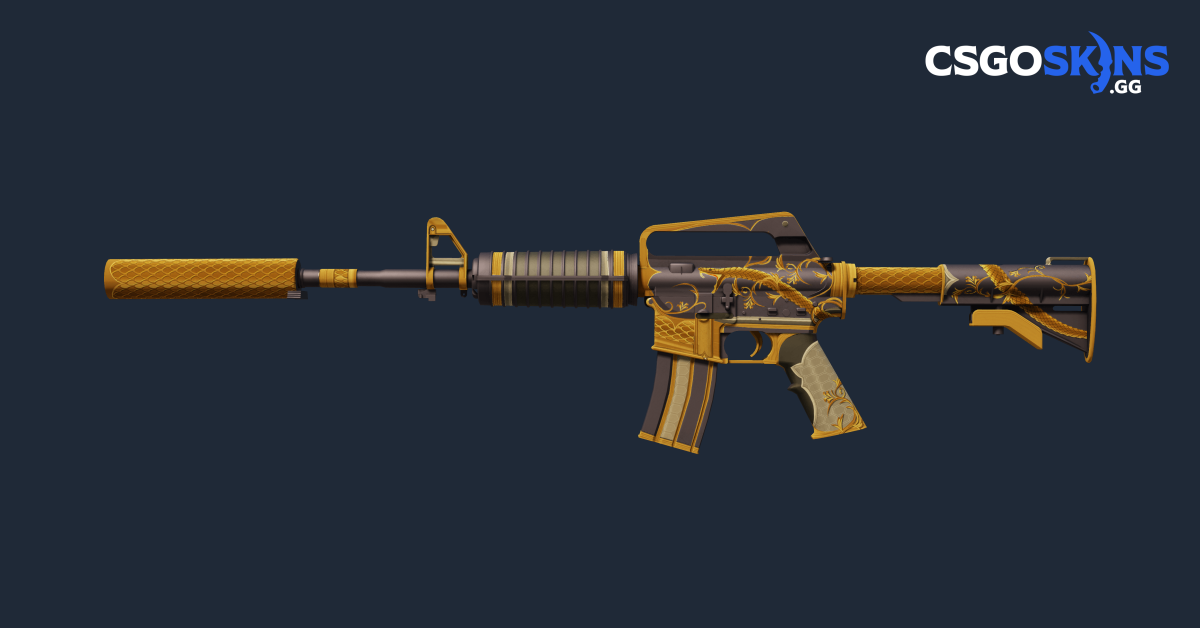M4A1-S | Golden Coil - CSGOSKINS.GG