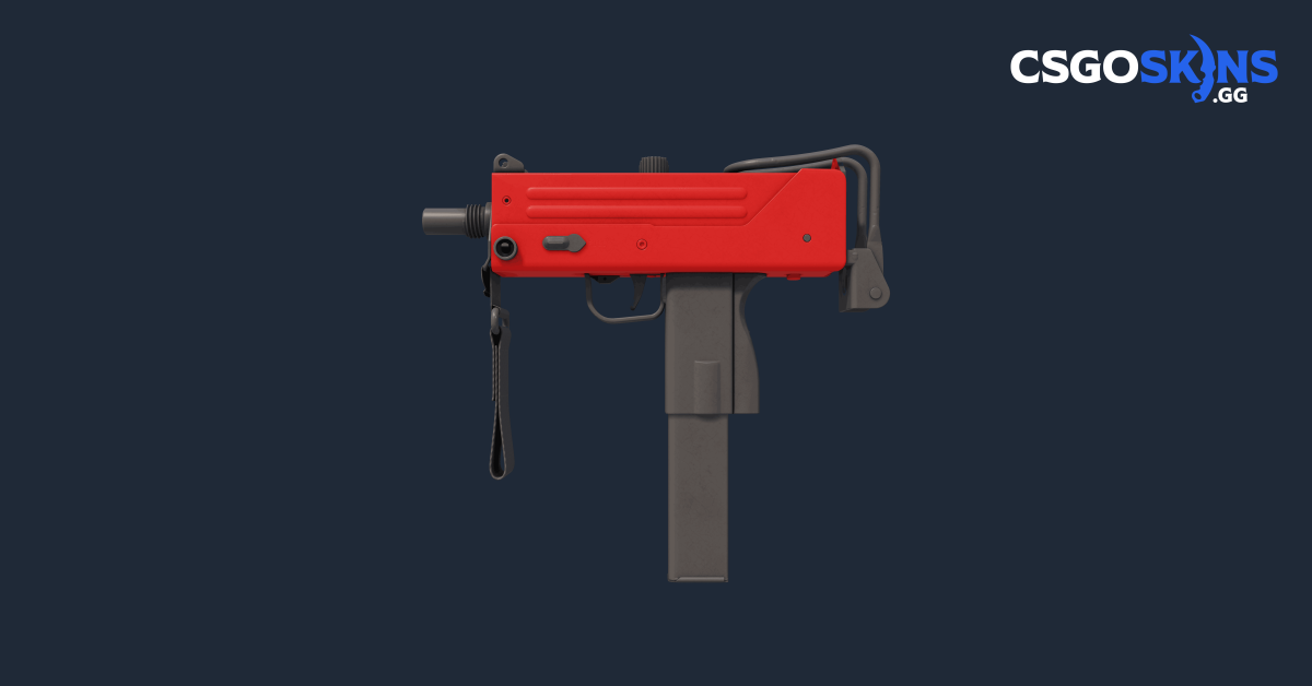 MAC-10 | Candy Apple - CSGOSKINS.GG