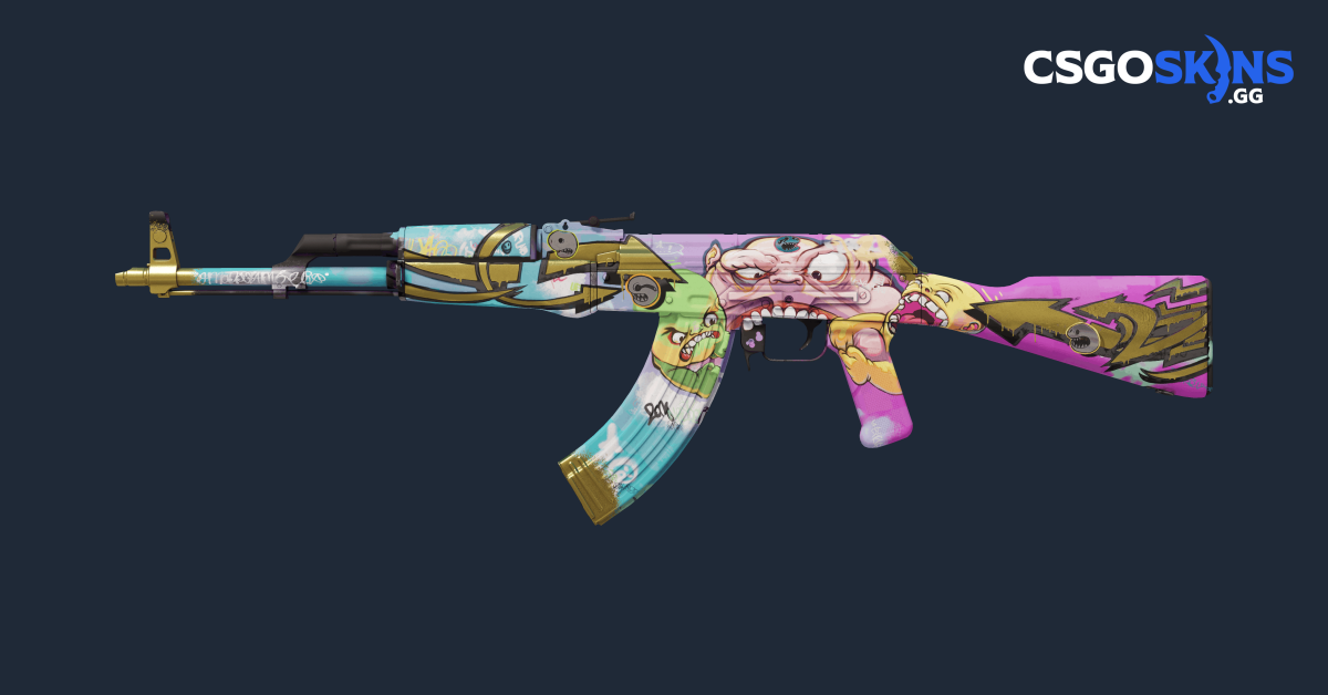AK-47 | B the Monster - CSGOSKINS.GG