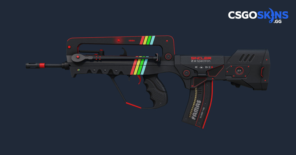 FAMAS | ZX Spectron - CSGOSKINS.GG