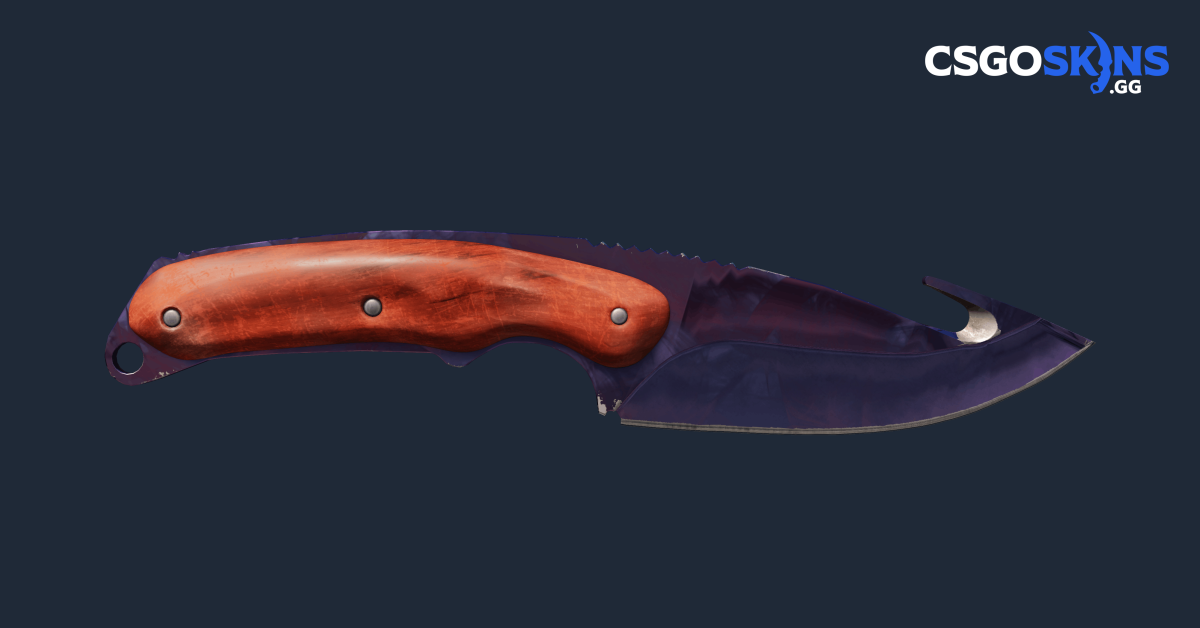 Gut Knife | Doppler Black Pearl - CSGOSKINS.GG