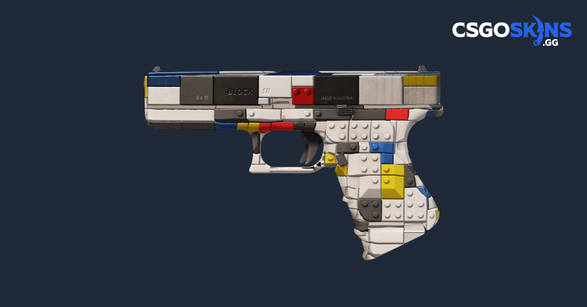 Glock-18 | Block-18 - CSGOSKINS.GG