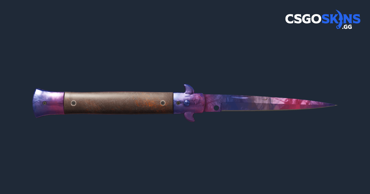 Stiletto Knife | Doppler Phase 1 - CSGOSKINS.GG