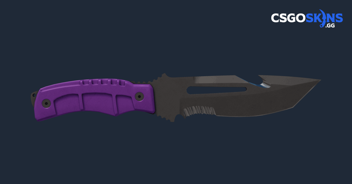 Survival Knife | Ultraviolet - CSGOSKINS.GG