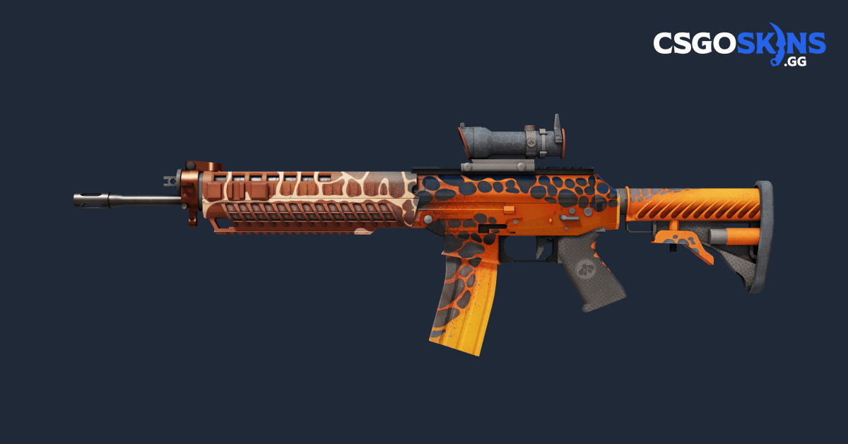 SG 553 | Tiger Moth - CSGOSKINS.GG