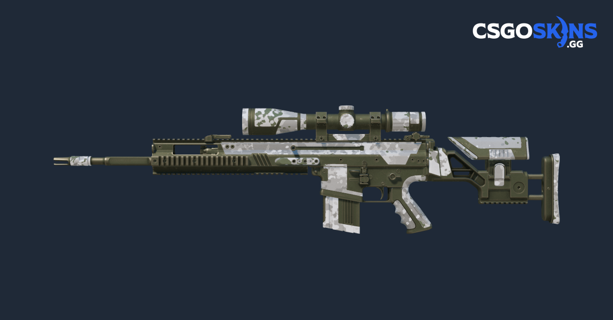 SCAR-20 | Arctic Camo Panels - CSGOSKINS.GG