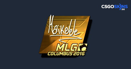 Sticker Maikelele (Gold) Cologne 2015