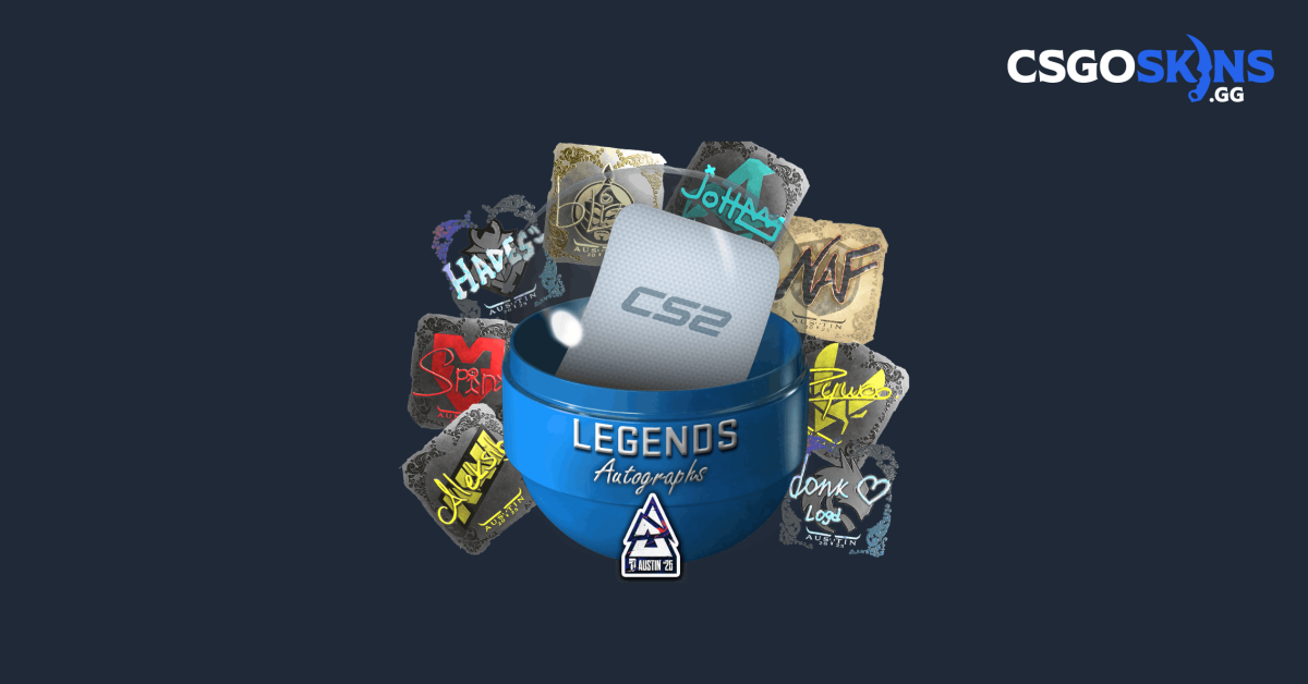 All Austin 2025 Legends Autograph Stickers - CSGOSKINS.GG