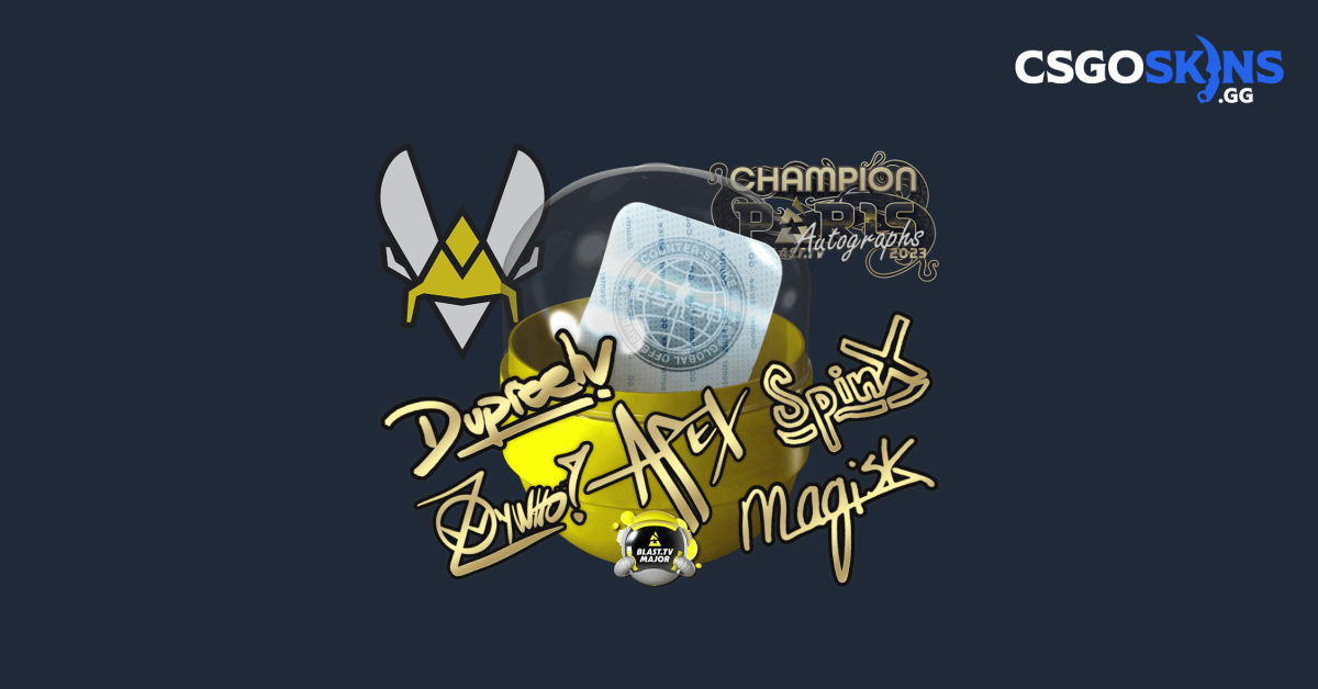 All Paris 2023 Champions Autograph Stickers - CSGOSKINS.GG
