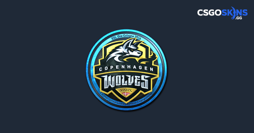 Sticker | Copenhagen Wolves (Foil) | Cologne 2014 - CSGOSKINS.GG