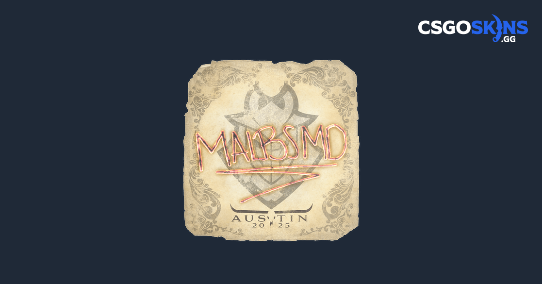 Sticker | malbsMd | Austin 2025 - CSGOSKINS.GG