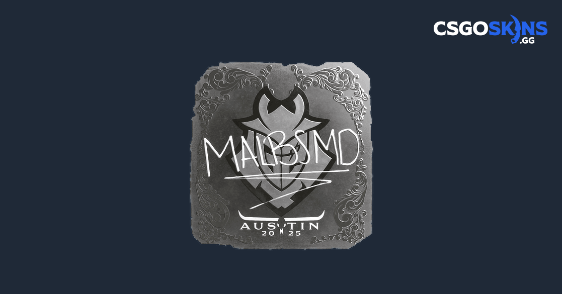 Sticker | malbsMd (Foil) | Austin 2025 - CSGOSKINS.GG