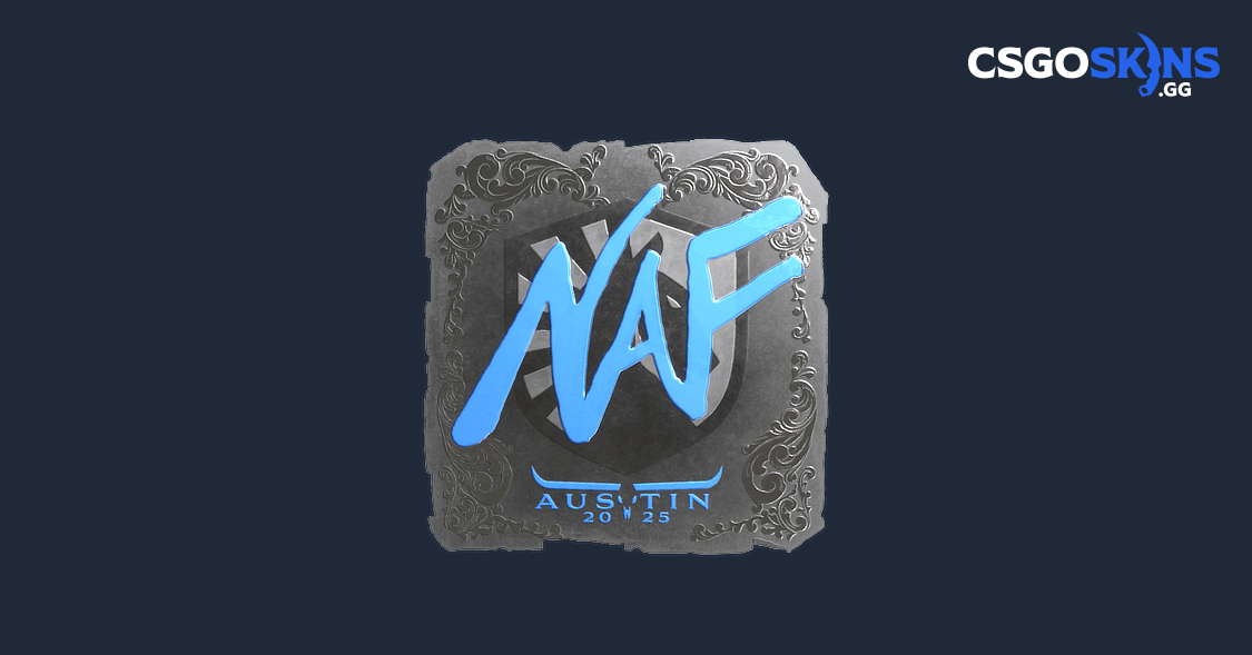 Sticker | NAF (Foil) | Austin 2025 - CSGOSKINS.GG