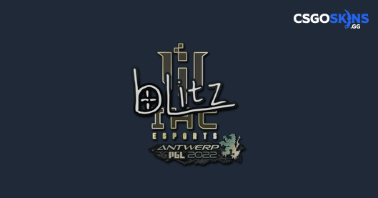 Sticker | bLitz | Antwerp 2022 - CSGOSKINS.GG
