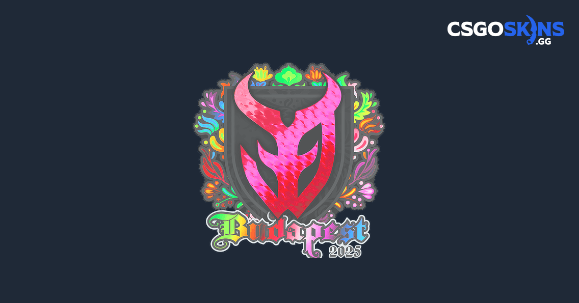 Sticker | 3DMAX (Holo) | Budapest 2025 - CSGOSKINS.GG
