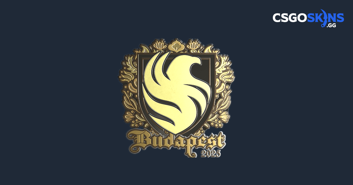 Sticker | Falcons (Gold) | Budapest 2025 - CSGOSKINS.GG
