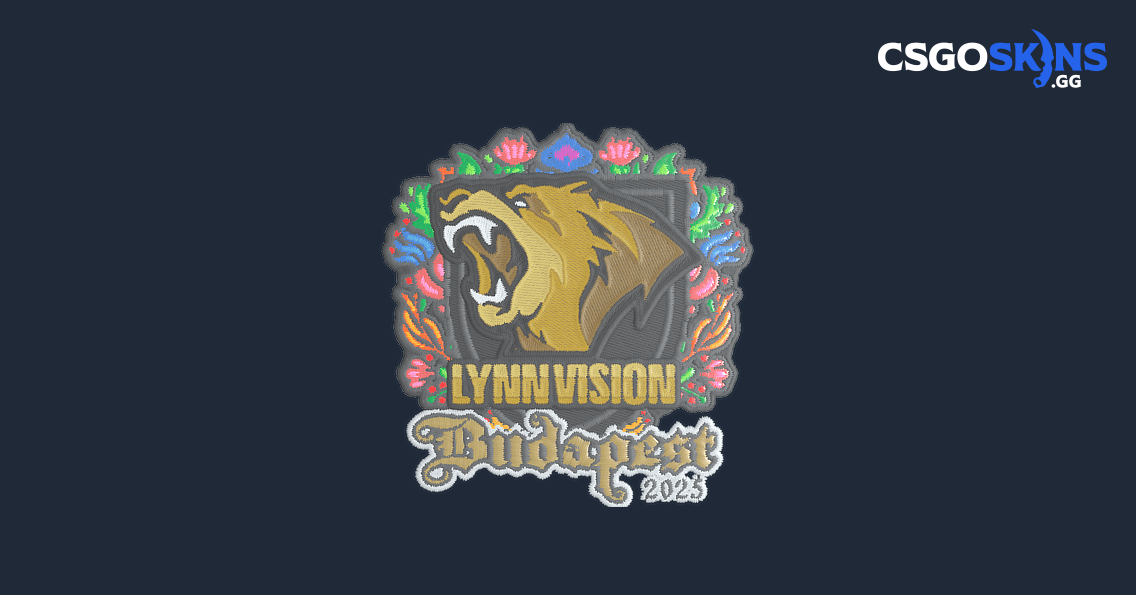 Sticker | Lynn Vision (Embroidered) | Budapest 2025 - CSGOSKINS.GG