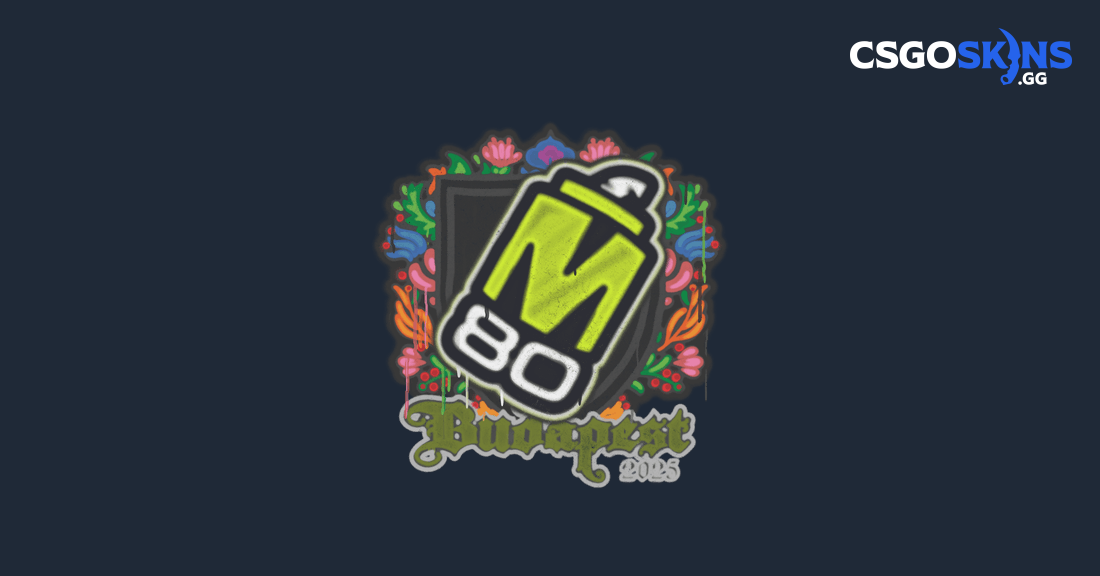 Sealed Graffiti | M80 | Budapest 2025 - CSGOSKINS.GG
