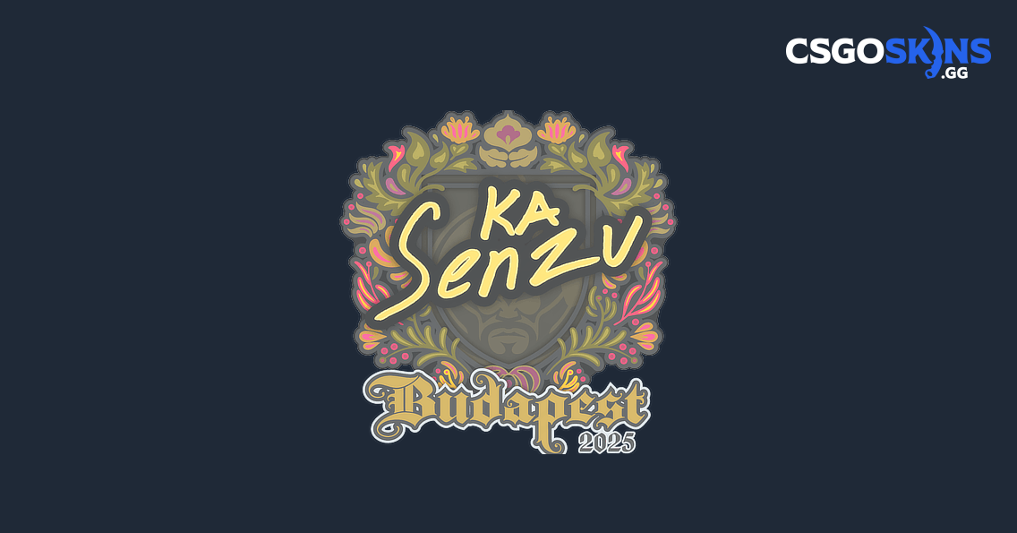 Sticker | Senzu | Budapest 2025 - CSGOSKINS.GG