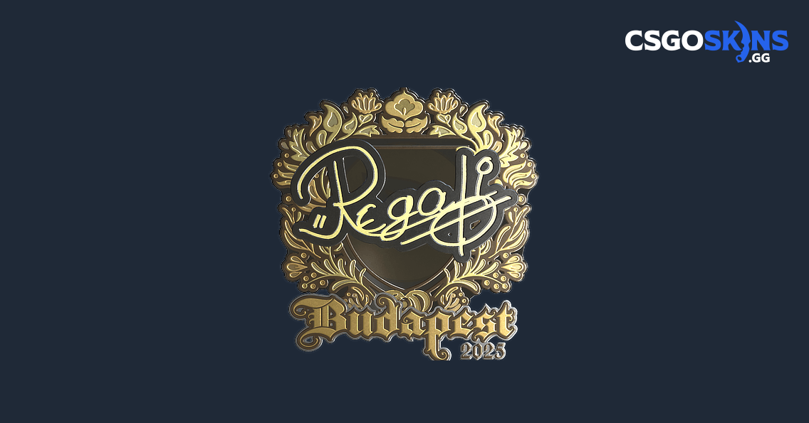 Sticker | regali (Gold) | Budapest 2025 - CSGOSKINS.GG
