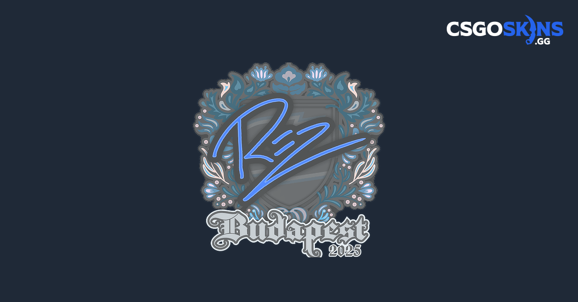 Sticker | REZ | Budapest 2025 - CSGOSKINS.GG