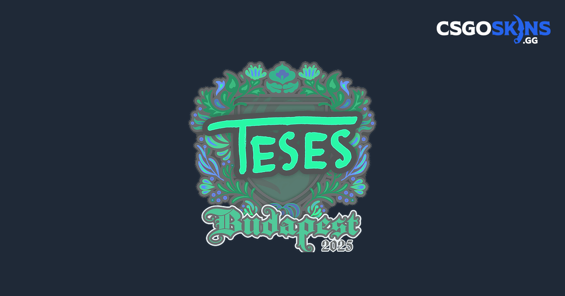 Sticker | TeSeS | Budapest 2025 - CSGOSKINS.GG