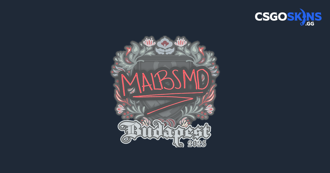 Sticker | malbsMd | Budapest 2025 - CSGOSKINS.GG