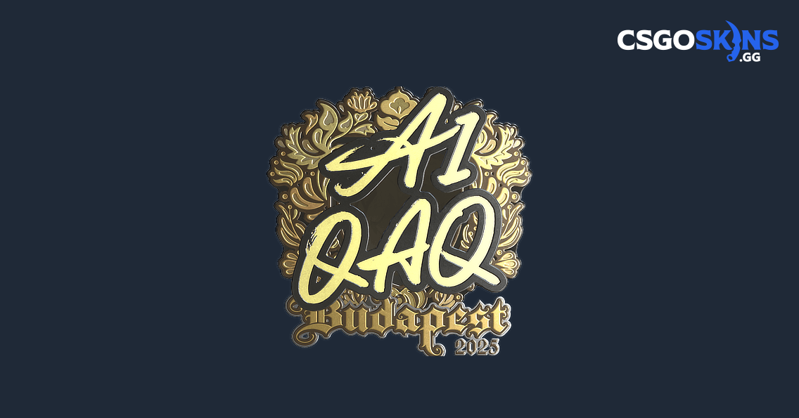 Sticker | EmiliaQAQ (Gold) | Budapest 2025 - CSGOSKINS.GG