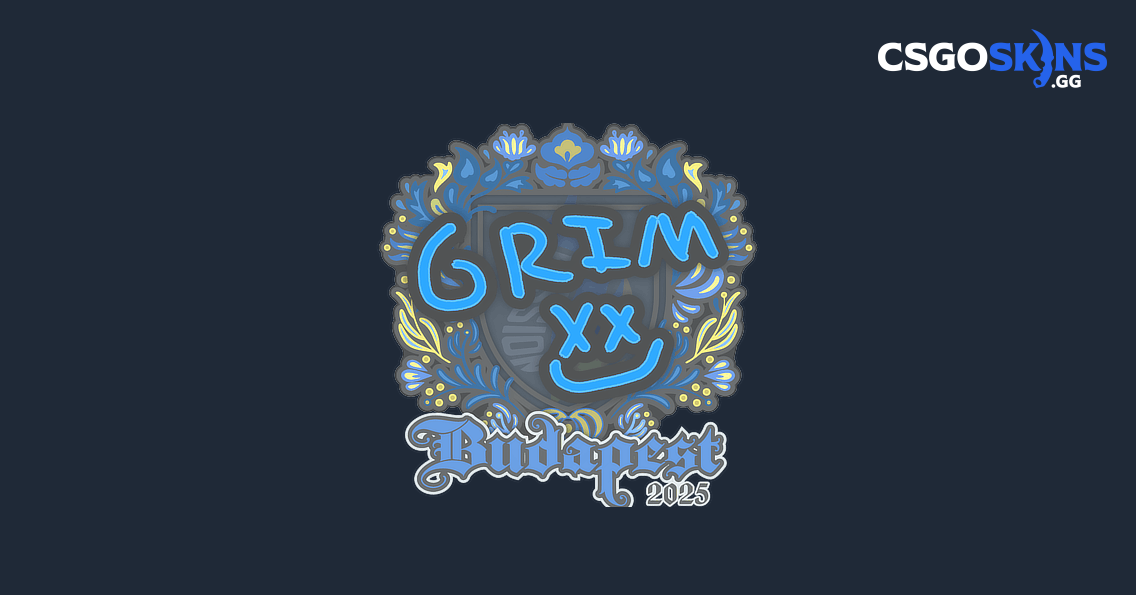 Sticker | Grim | Budapest 2025 - CSGOSKINS.GG