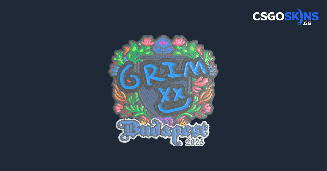 Sticker | Grim (Embroidered) | Budapest 2025 - CSGOSKINS.GG