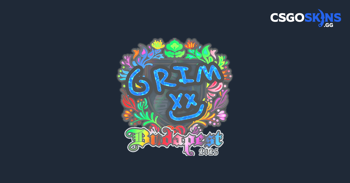Sticker | Grim (Holo) | Budapest 2025 - CSGOSKINS.GG