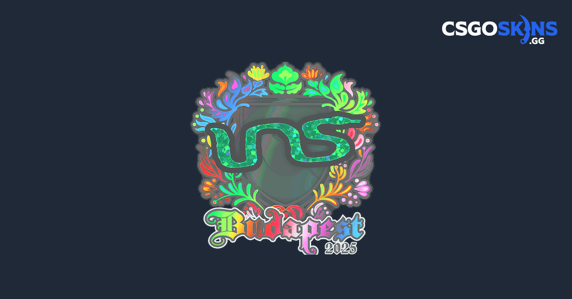 Sticker | INS (Holo) | Budapest 2025 - CSGOSKINS.GG