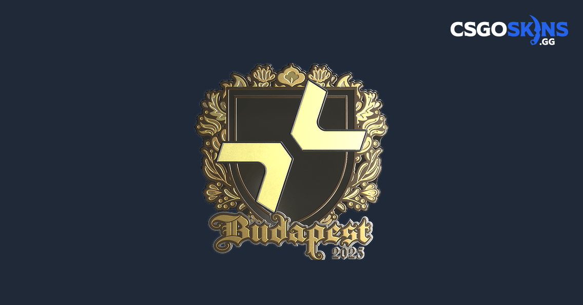Sticker | PARIVISION (Gold) | Budapest 2025 - CSGOSKINS.GG