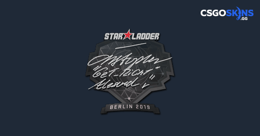 Get Right Cs Sticker Sticker | GeT_RiGhT | Berlin 2019 - CSGOSKINS.GG