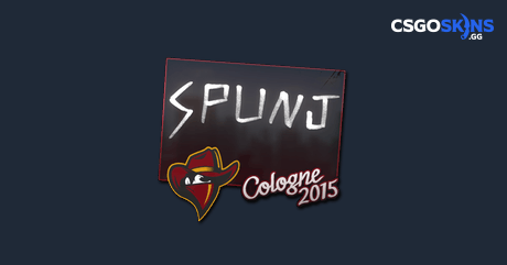 Sticker | SPUNJ | Cologne 2015 - CSGOSKINS.GG