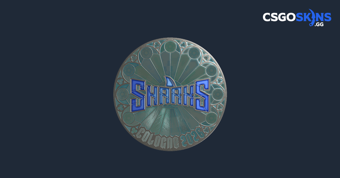 Sticker | Sharks Esports (Foil) | Cologne 2026 - CSGOSKINS.GG