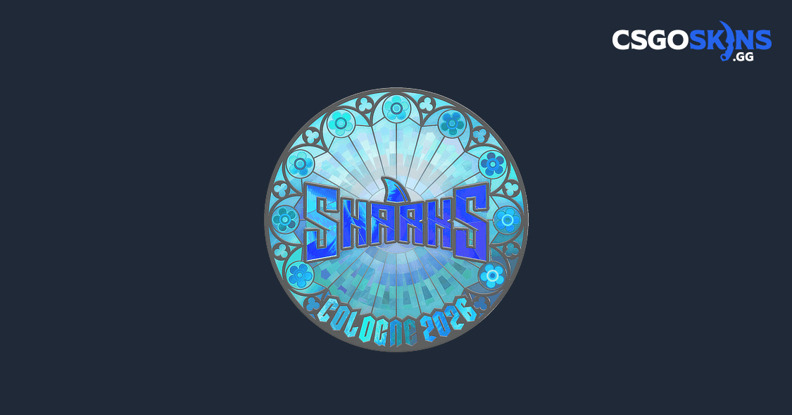 Sticker | Sharks Esports (Holo) | Cologne 2026 - CSGOSKINS.GG