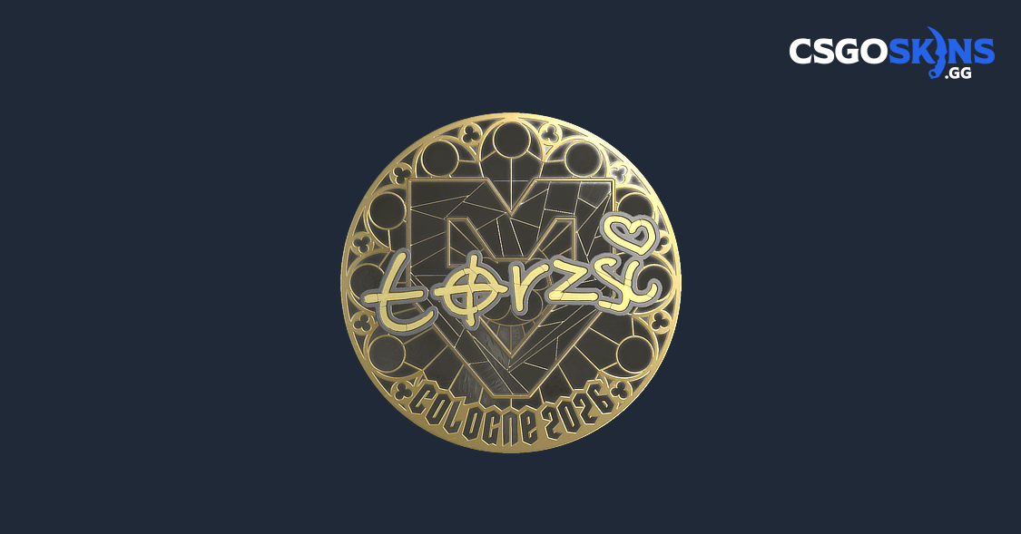 Sticker | torzsi (Gold) | Cologne 2026 - CSGOSKINS.GG