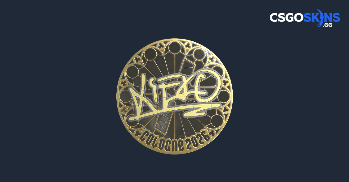 Sticker | xiELO (Gold) | Cologne 2026 - CSGOSKINS.GG