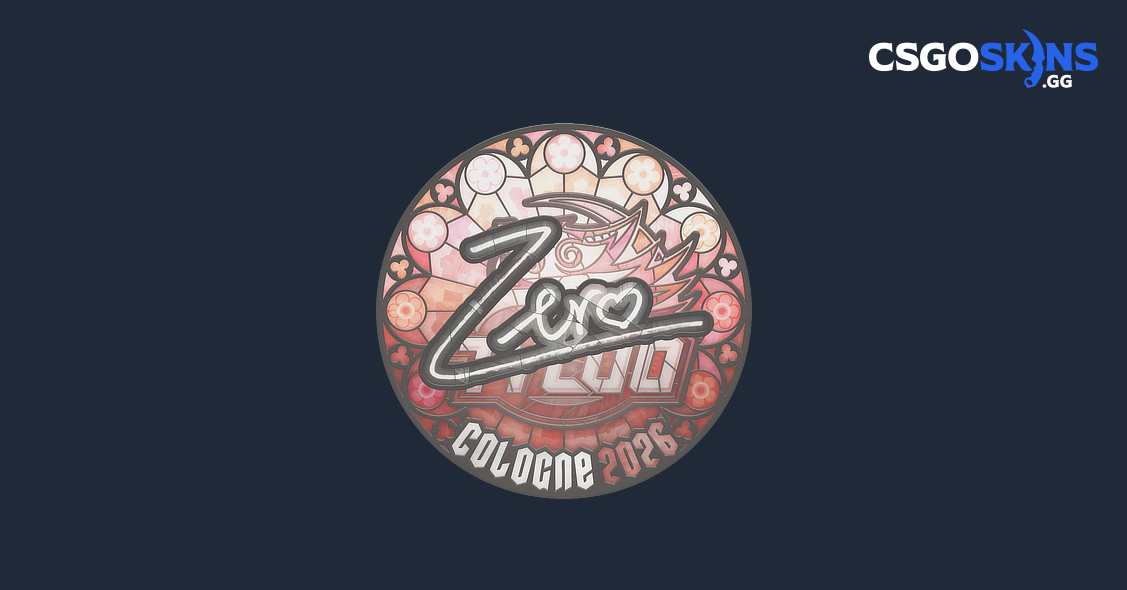 Code Zero Calone Sticker | Zero | Cologne 2026 - CSGOSKINS.GG
