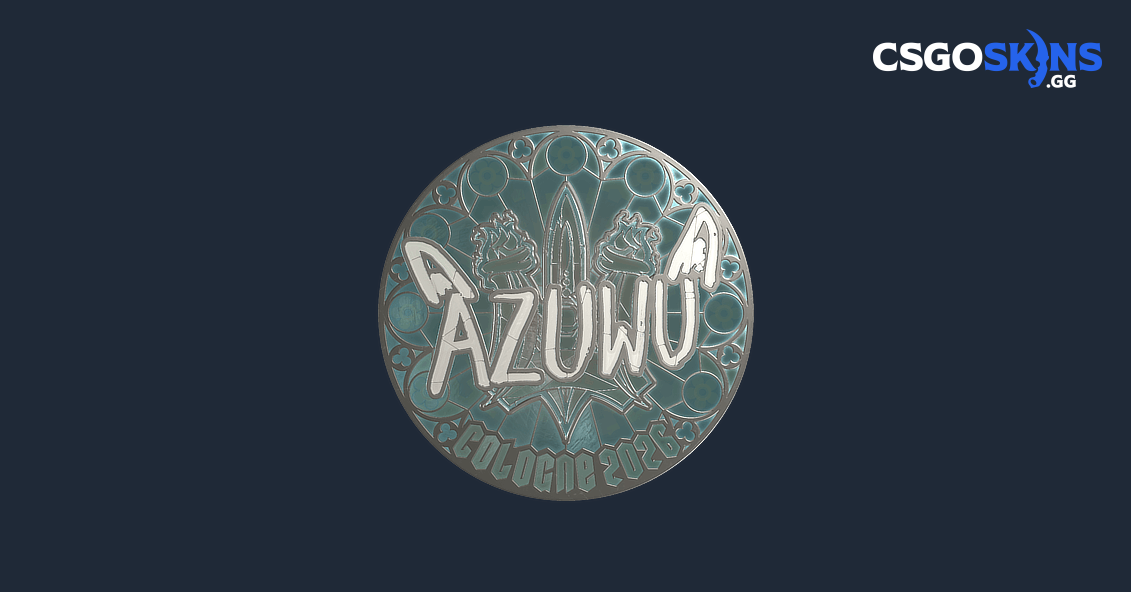 Sticker | AZUWU (Foil) | Cologne 2026 - CSGOSKINS.GG
