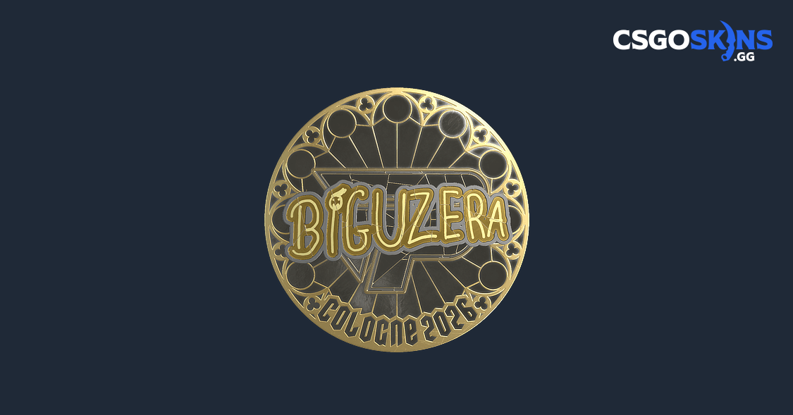 Sticker | biguzera (Gold) | Cologne 2026 - CSGOSKINS.GG