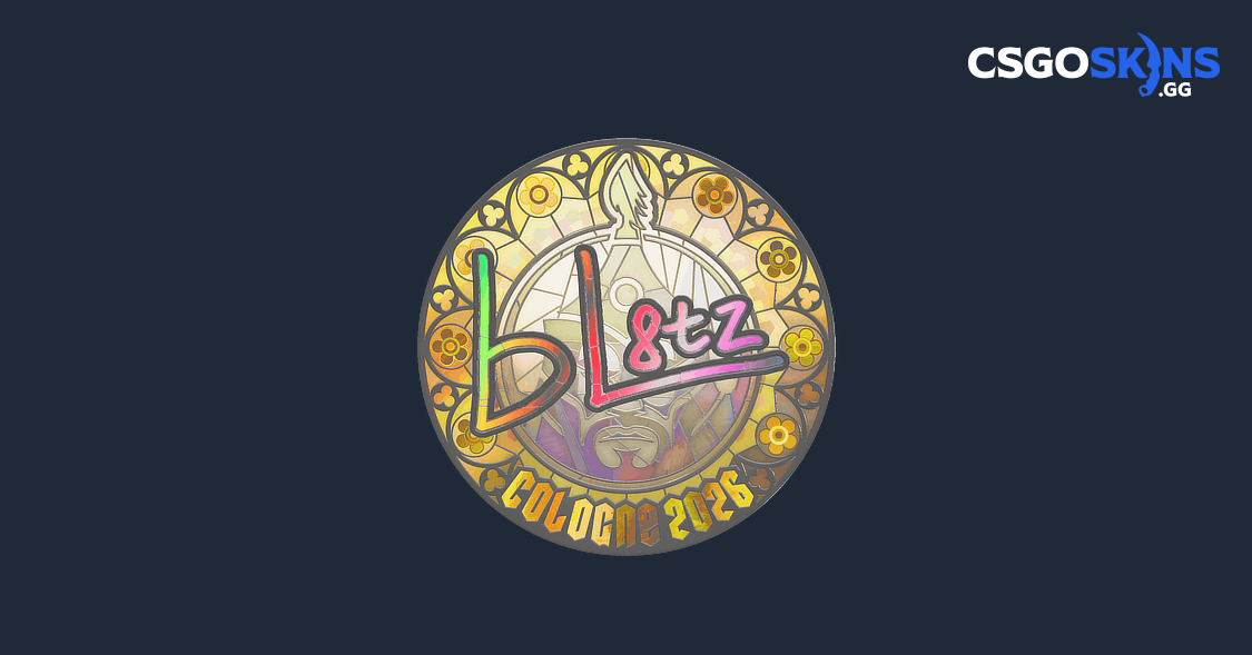 Sticker | bLitz (Holo) | Cologne 2026 - CSGOSKINS.GG
