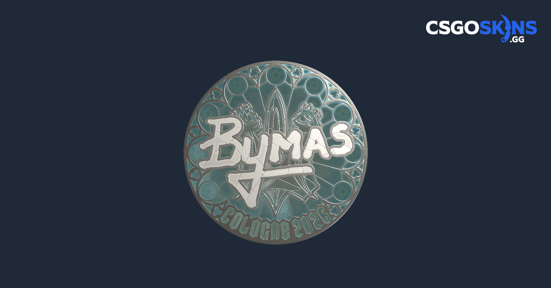 Sticker | Bymas (Foil) | Cologne 2026 - CSGOSKINS.GG